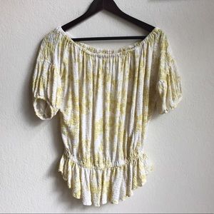 Off the Shoulder Linen Top